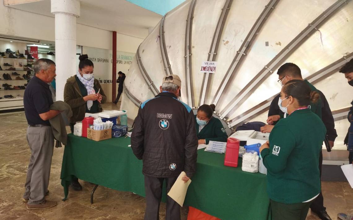 Ils vaccinent contre la grippe dans la coque acoustique de Toluca – El Sol de Toluca