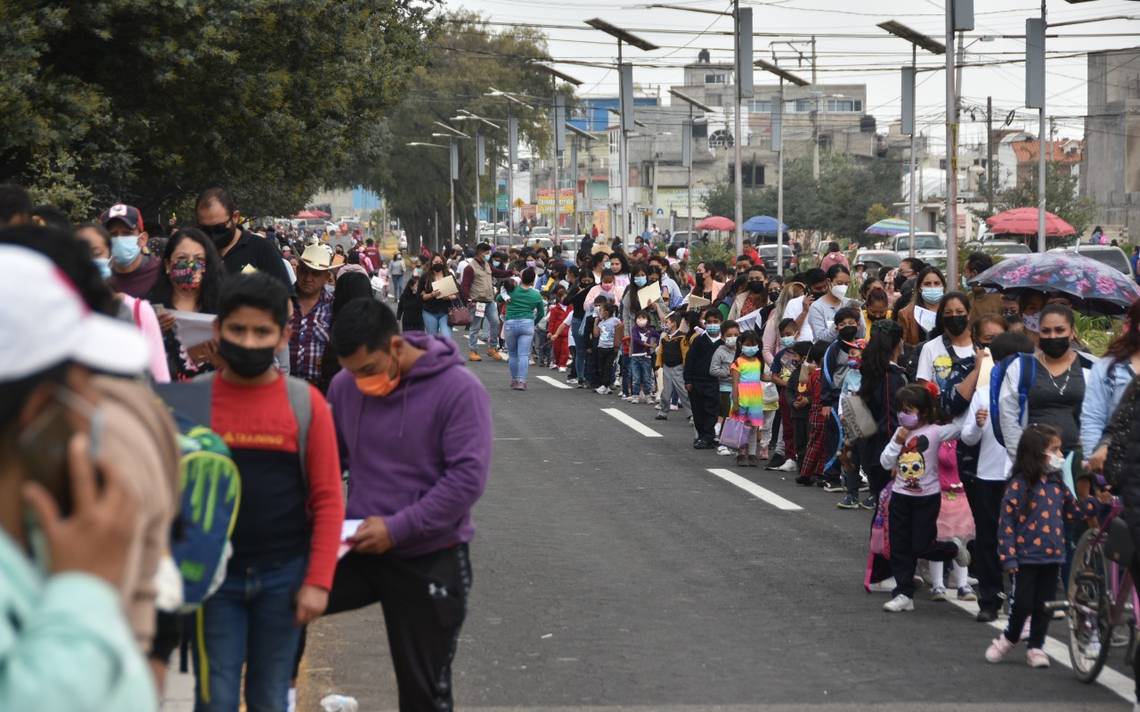 Des “petits” de cinq, six, sept et huit ans sont vaccinés contre le Covid-19 à Toluca – El Sol de Toluca